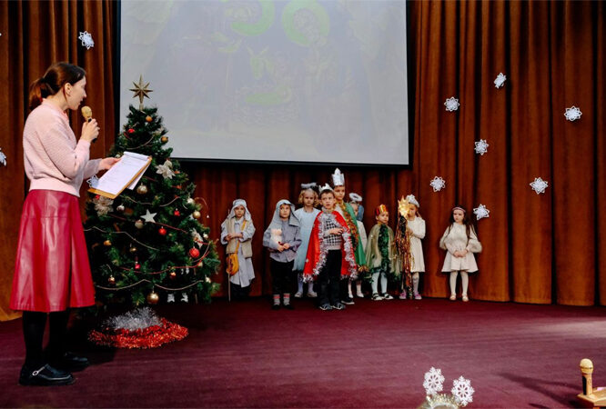 Праздник у дошкольной группы Воскресной школы в честь праздника Рождества Христова, 2023 год, фото